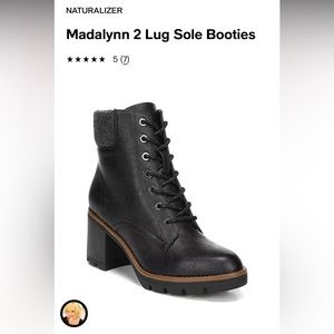 Naturalizer Madalynn 2 Lug Sole Booties